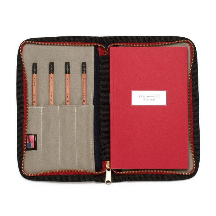 Waxed Canvas Travel Zip Case